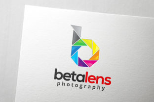 Beta Lens Letter B Logo: A Modern Branding Asset