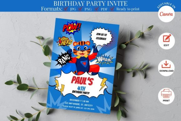 Design a Memorable Celebration with a Kids Birthday Party Invitation Template
