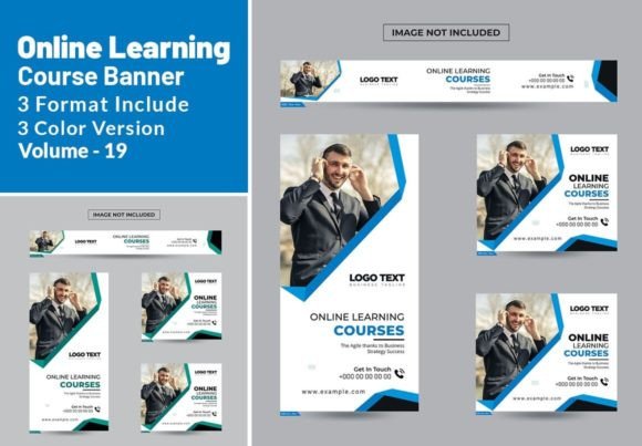 Elevate Your Online Course Marketing with V-19 Banners