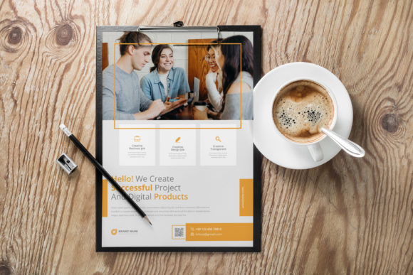 Minimal Business Flyer Template: A Clean Design for Your Brand