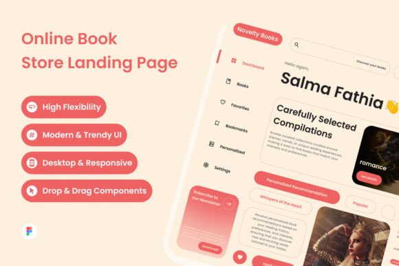 Novelty Books: The All-in-One Online Book Store Dashboard