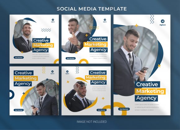 Refresh Your Brand with a Business Agency Social Media Template