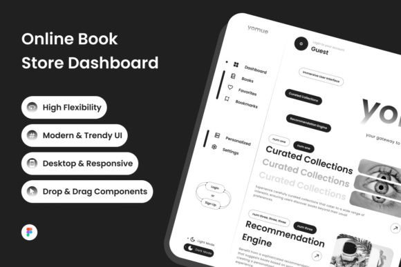 Transform Your Online Bookshop with Yomue Dashboard